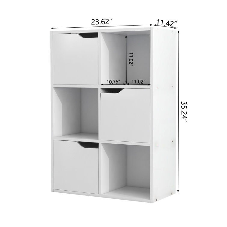 Wayfair white bookshelf top